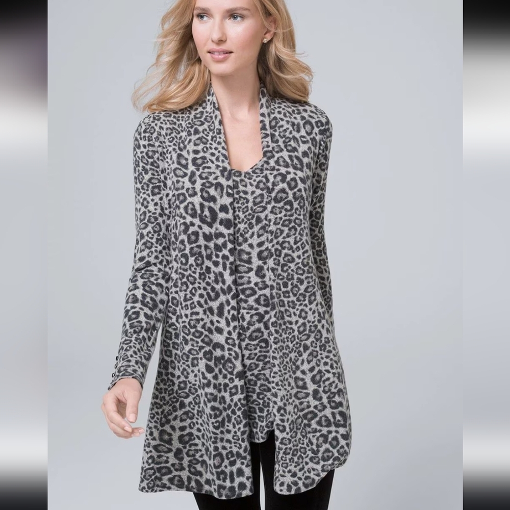 NEW White House Black Market Cozy Knit Cover-Up Cardigan only Size XS